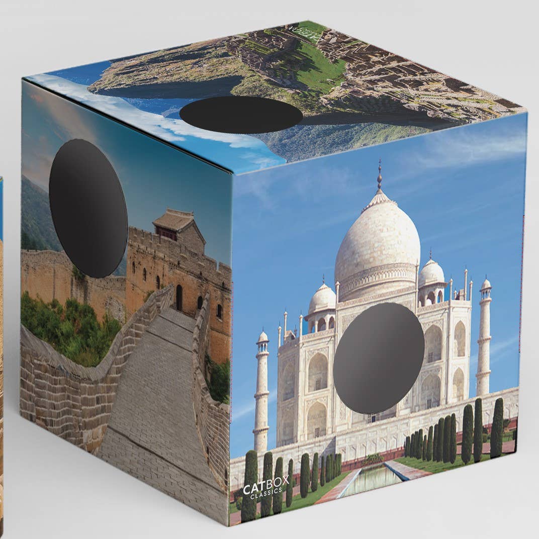 Cat Box Classics - Vendita all'ingrosso Tiragraffi - Gatti - Cuccia in cartone con tiragraffi Whiskers of the World2