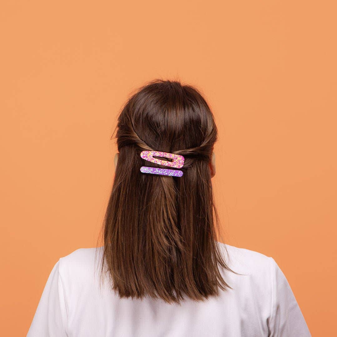 Les Nicolettes - Wholesale Barrette - Women's - Barbiecore hair clips0