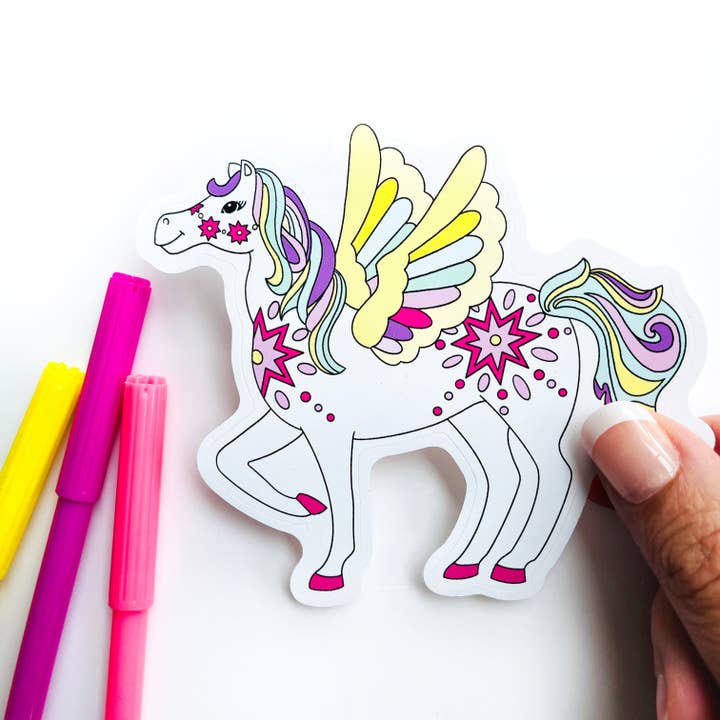 Pegasus klistermærke x3 for engroshandel hos Loubiblu