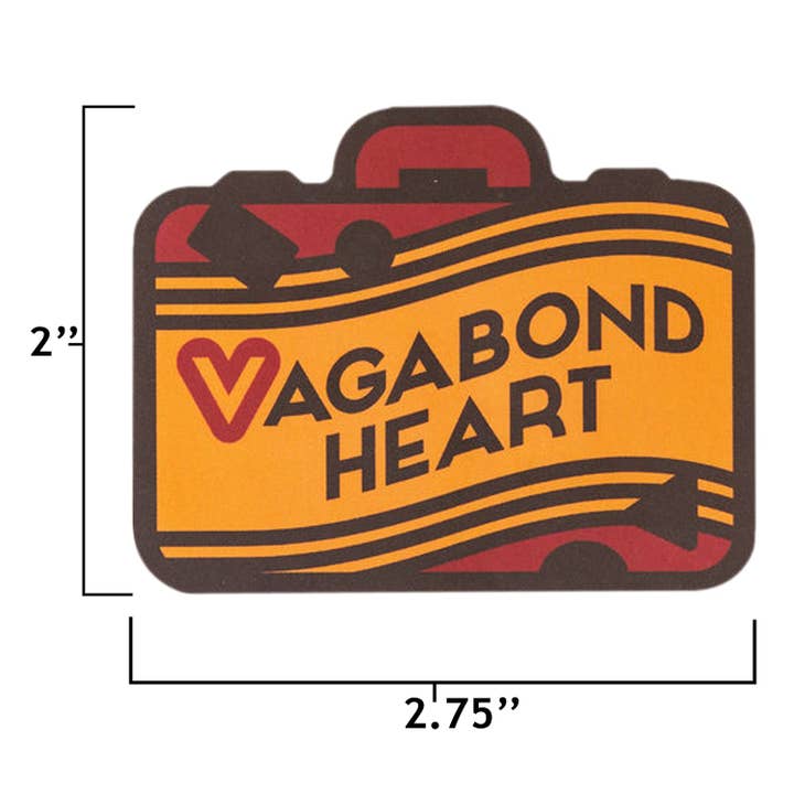 Vagabond Heart - Wholesale Sticker - Vagabond Heart Wanderer Sticker4