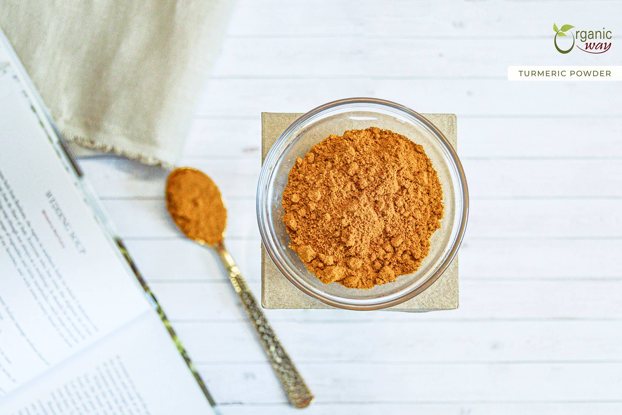 Organic Way LLC - Vendita all'ingrosso Erbe aromatiche - Polvere di Curcuma Biologica - Certificata USDA | Origine India4