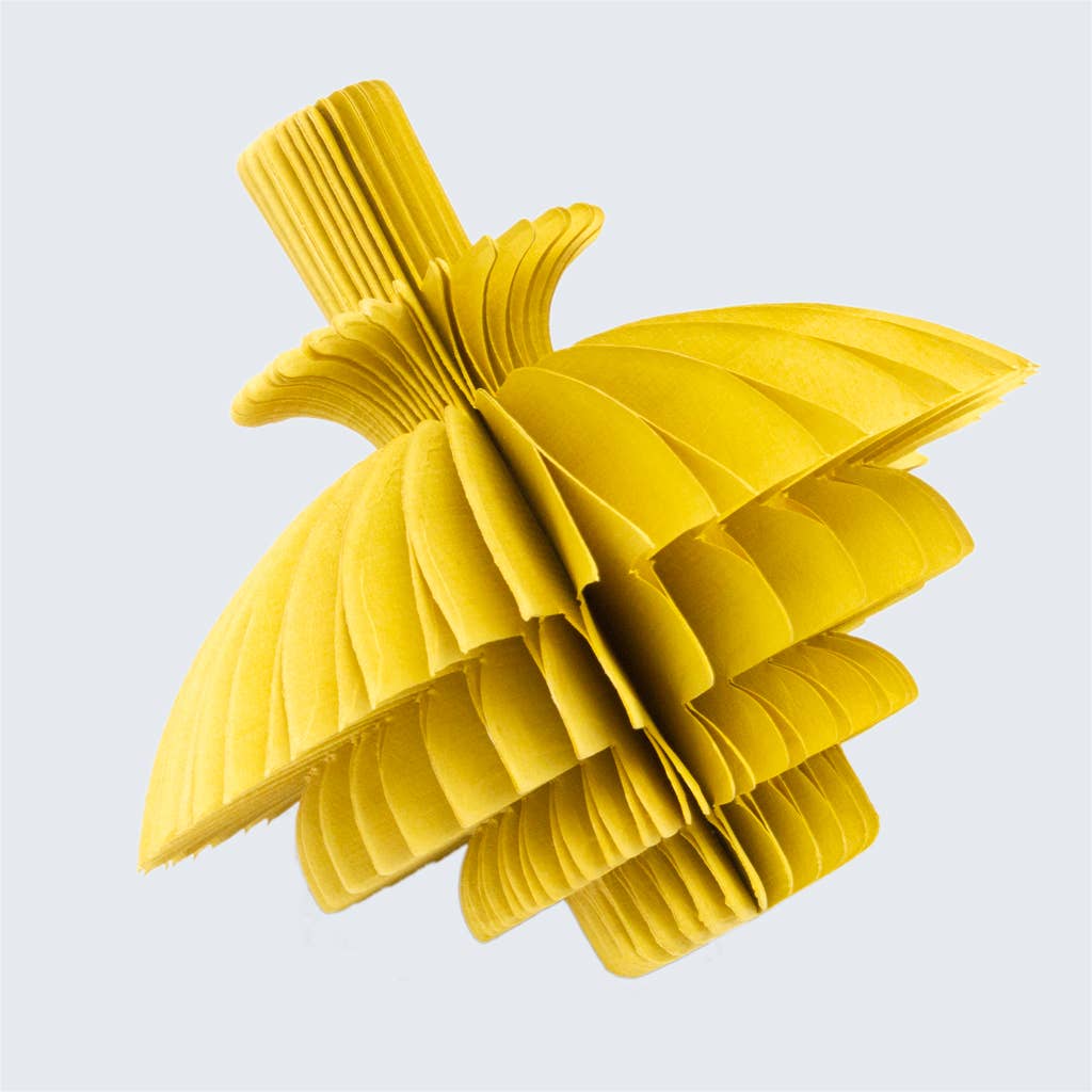 AARVEN - Venta al por mayor Adornos - Adorno plegable de papel reciclado indio en forma de esfera6