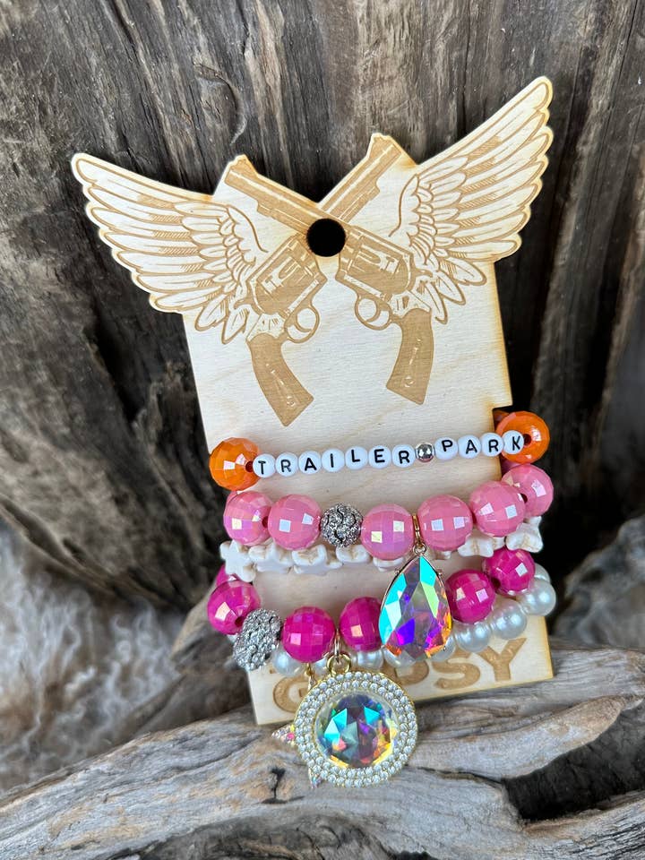 Bracelet Stack Trailer Park BSLTR13 for wholesale by Keep it Gypsy