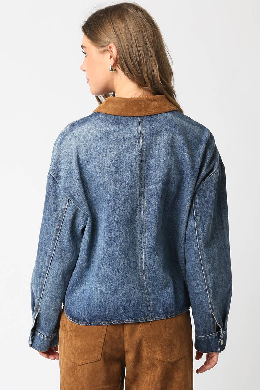 Denim Camel Veste en jean Leila en vente sur Faire2