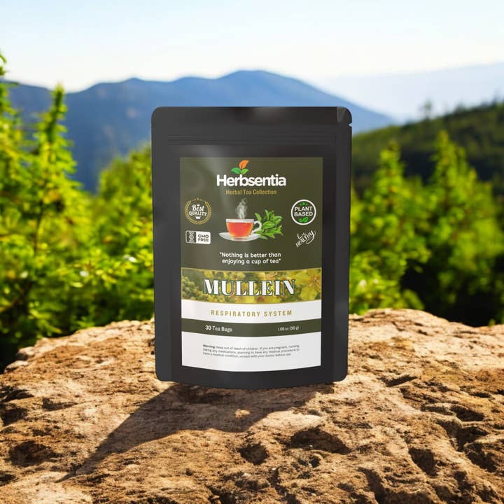Succus - Wholesale Health/Detox Tea - Mullein Tea - Smooth & Soothing Herbal Infusion