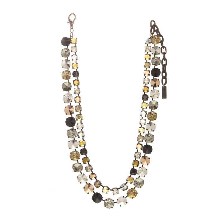 Halskette Gweneth aus gemischten Metallen für den Großhandel von TOVA