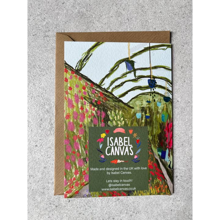 Isabel Canvas - Wholesale Everyday Greeting Card - Garden Girls1