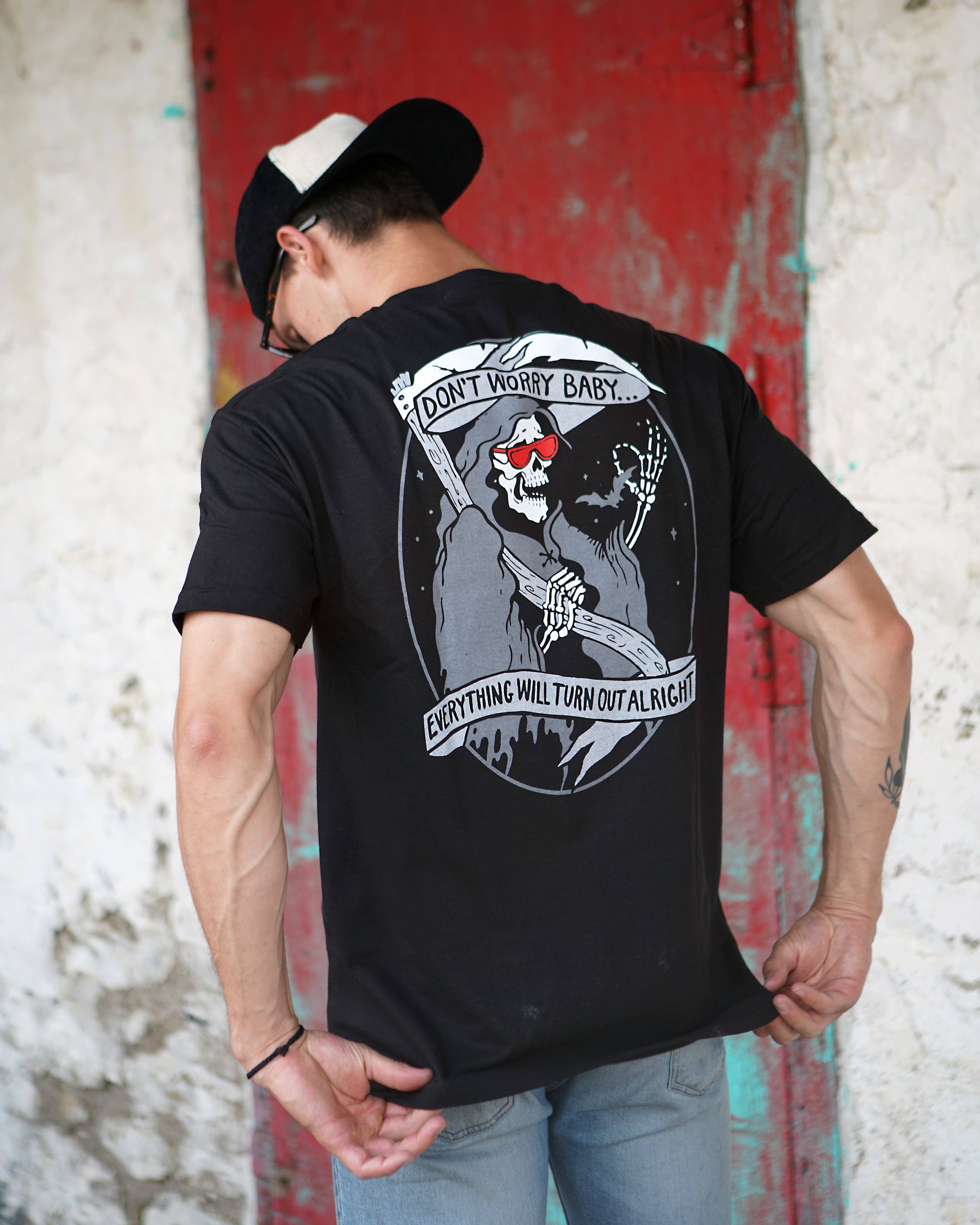 Stuntin Goods - Vendita all'ingrosso Maglietta serigrafata - Unisex - Maglietta per bambino Don't Worry5