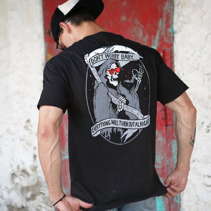 Stuntin Goods - Vendita all'ingrosso Maglietta serigrafata - Unisex - Maglietta per bambino Don't Worry5