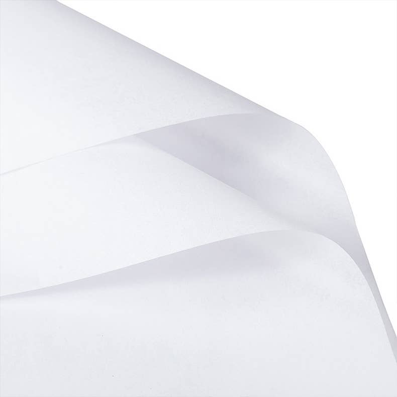 ByHome - Venta al por mayor Papel de seda - Hojas de papel de seda para envolver regalos blancas de 79 x 51 cm, 17 g2