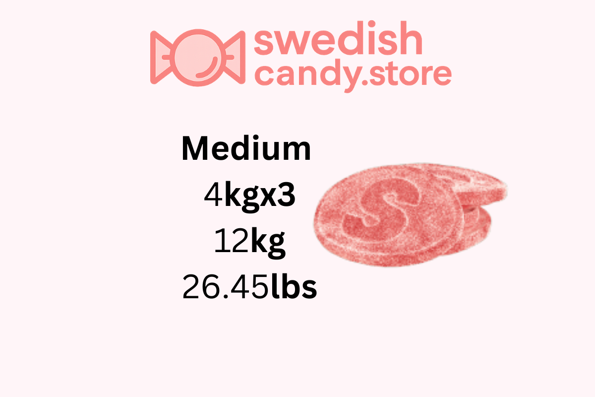 Swedish Candy.Store - Swedish Candy - Vendita all'ingrosso Caramelle gommose - Caramelle Svedesi - S Marke Anguria Vegano 4kg/8,81LB1