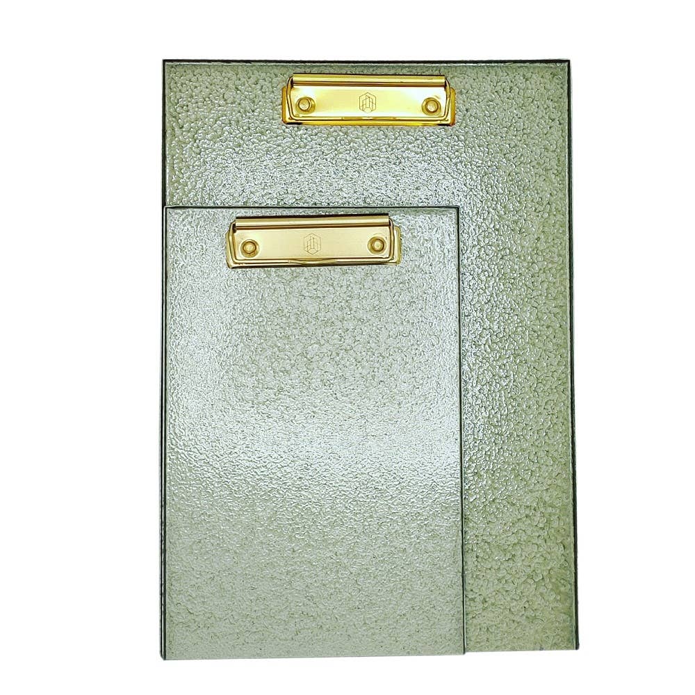 Brût Home and Glassware – wholesale Clipboard – Clipboard | Menu holder Metal A5 green | easy to clean4