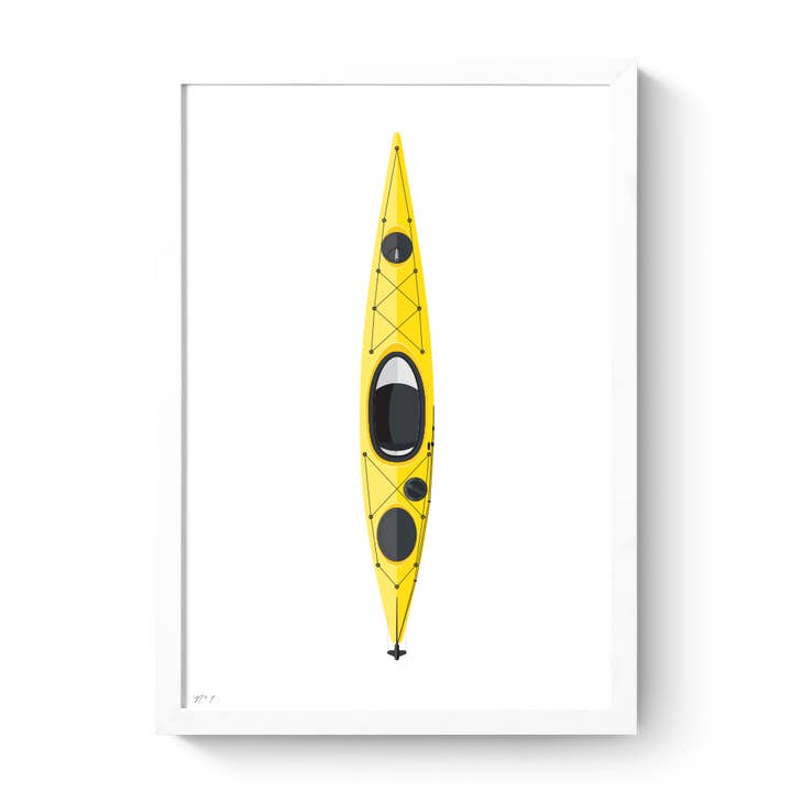 Lámina artística de kayak para venta al por mayor de Roo Kee Roo