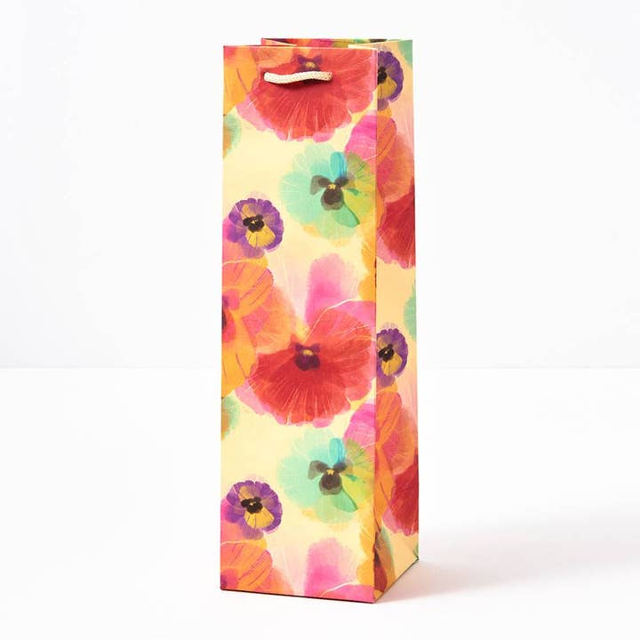 Paper Source Wholesale – wholesale Gift bag – Pressed Pansy Gift Bag3