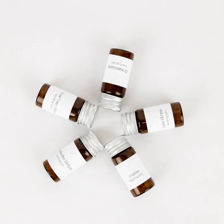 The Winsome Apothecary - Venta al por mayor Aceite esencial - Juego de sal que huele mejor con menos estrés