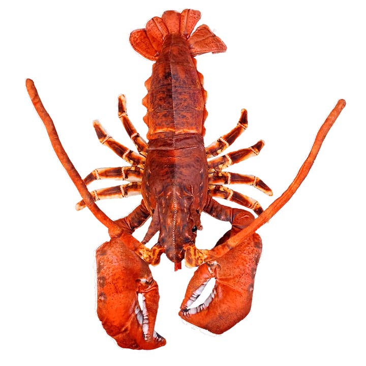 Aragosta con artigli, peluche oceanico, 45,7 cm per la vendita all'ingrosso da parte di Texas Toy Distribution