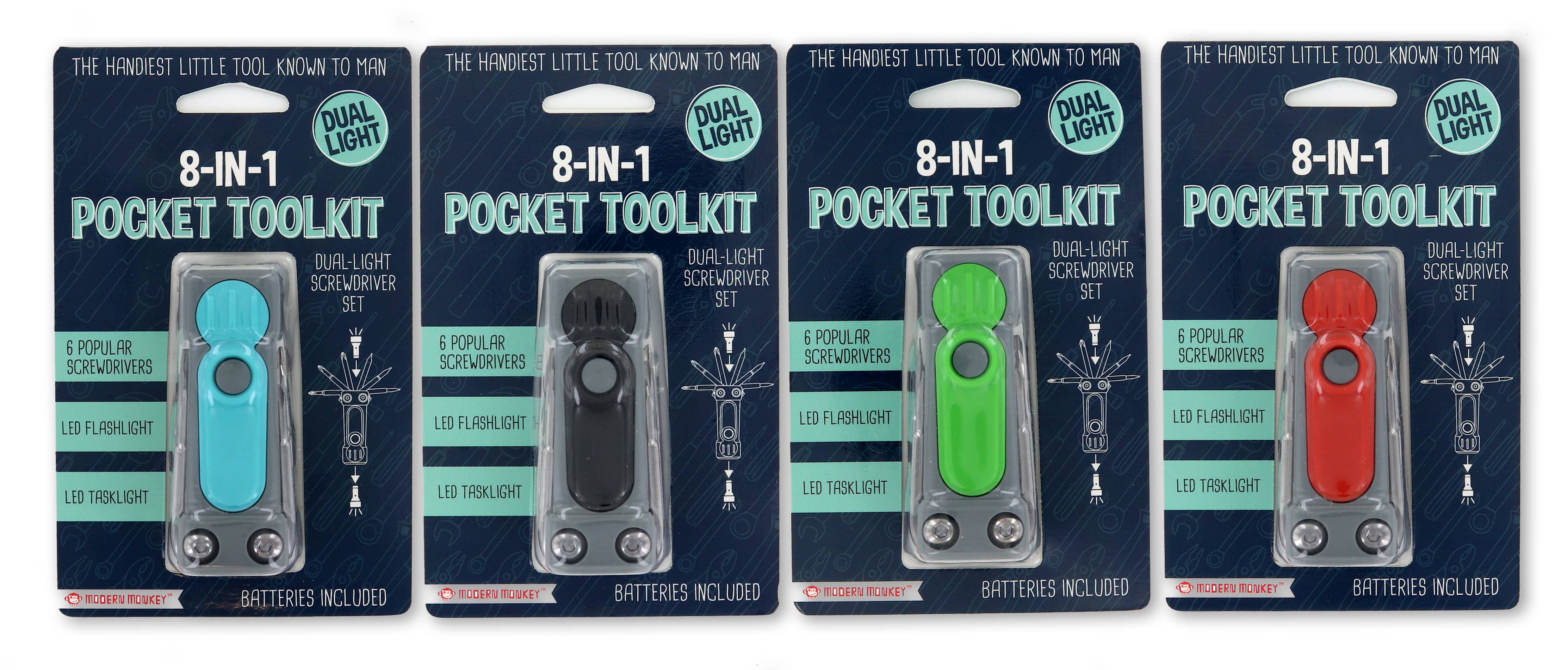 DM Merchandising - Wholesale Handy Tool - Mondern Monkey 8-in-1 Pocket Toolkit2
