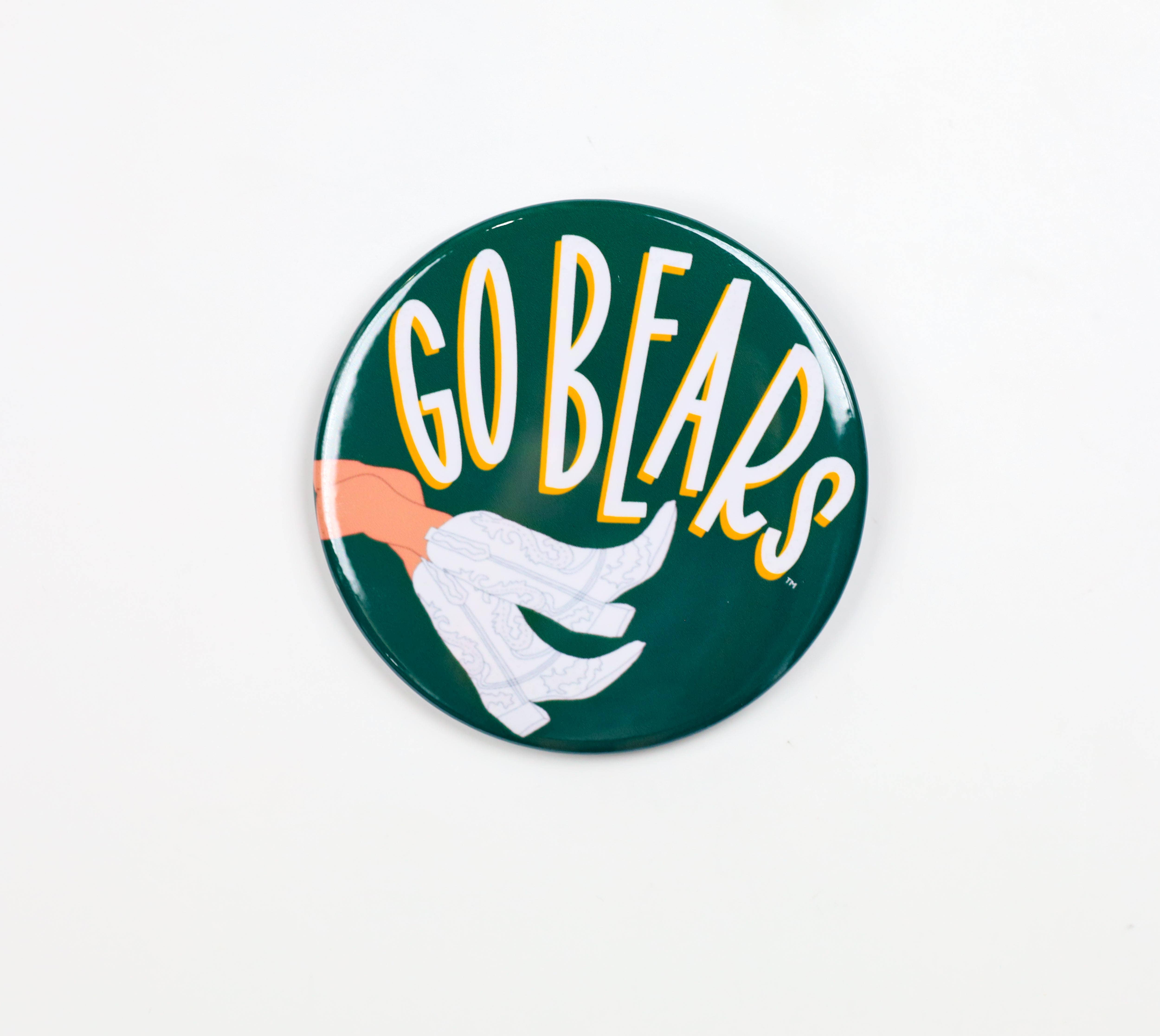 Tailgated Co. - Wholesale Lapel Pin/Button - Baylor University Game Day Buttons | Gameday Pins1