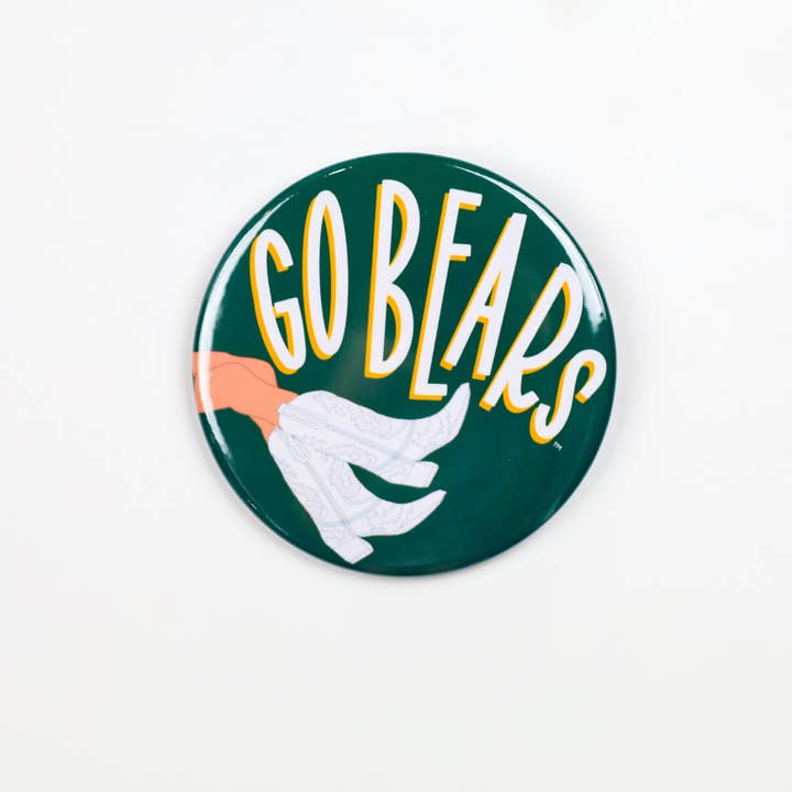 Tailgated Co. - Wholesale Lapel Pin/Button - Baylor University Game Day Buttons | Gameday Pins1