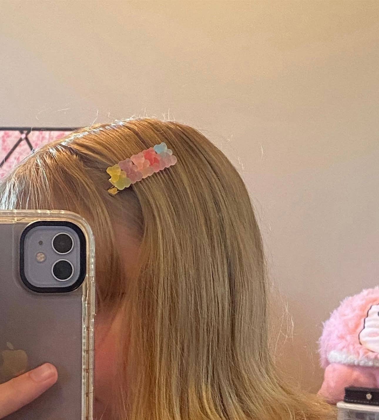 Eggy Cakes – wholesale Hair clip – Child – Gummy Bear Hair Clips1