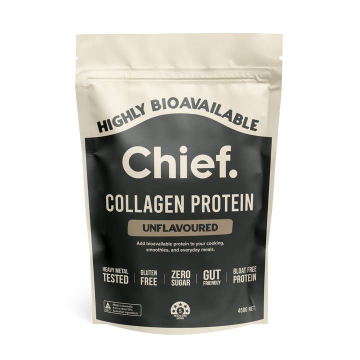 Grass-fed Collagen Protein Powder - Unflavoured for wholesale by Chief Nutrition