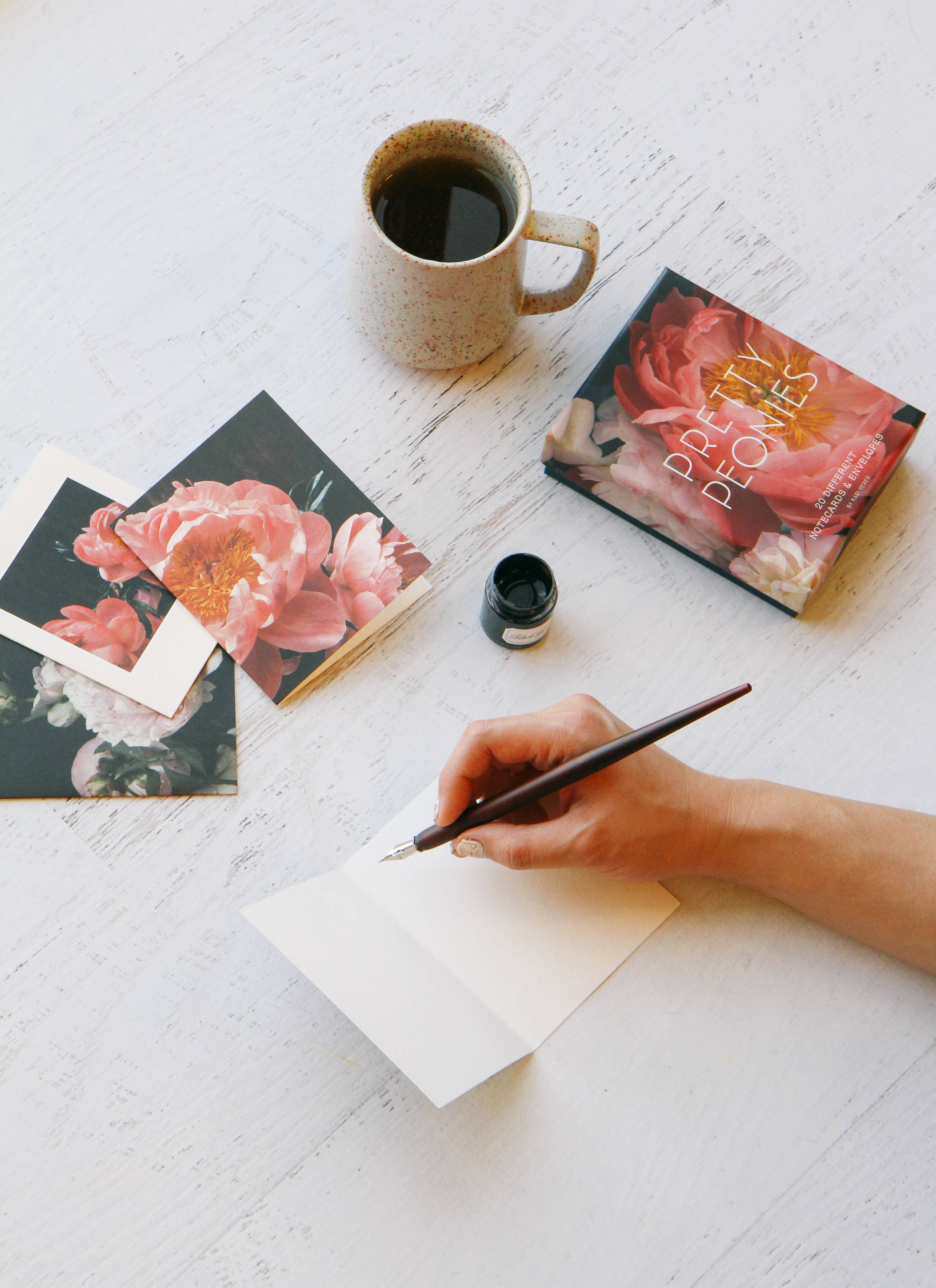 Chronicle Books - Wholesale Stationery/Notecard Set - Pretty Peonies8