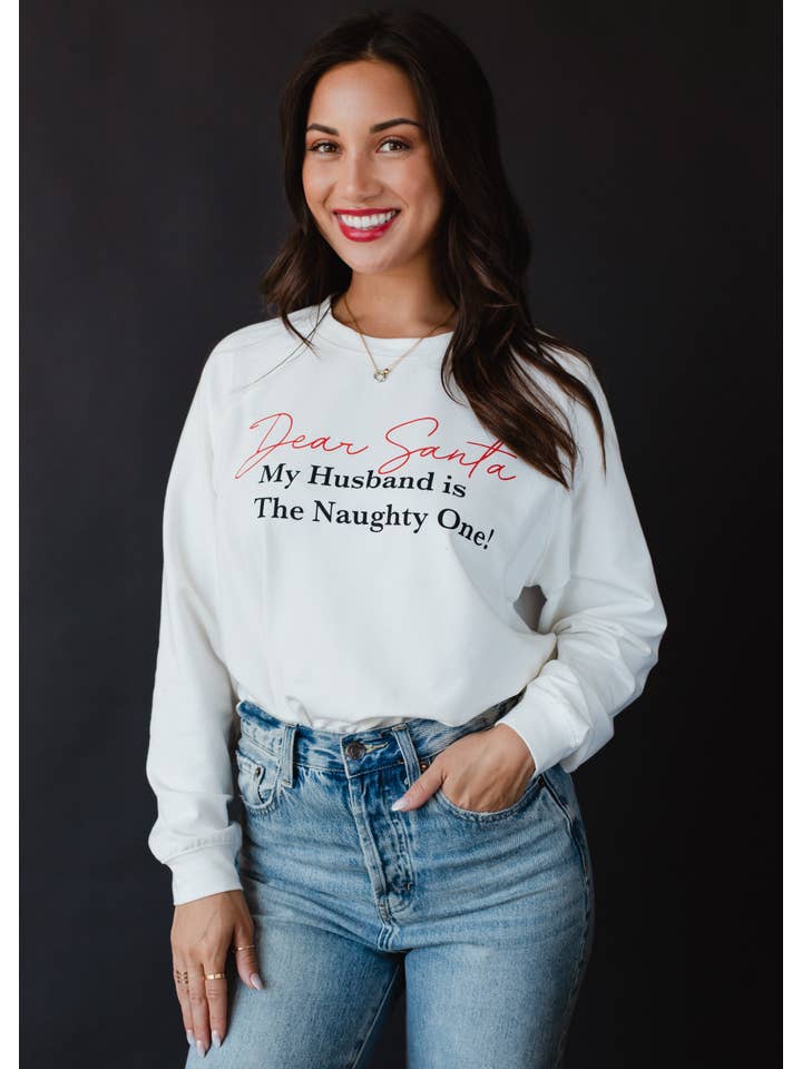 Panache Apparel Co. - Wholesale Sweatshirt - Women's - Dear Santa.. Sweatshirt