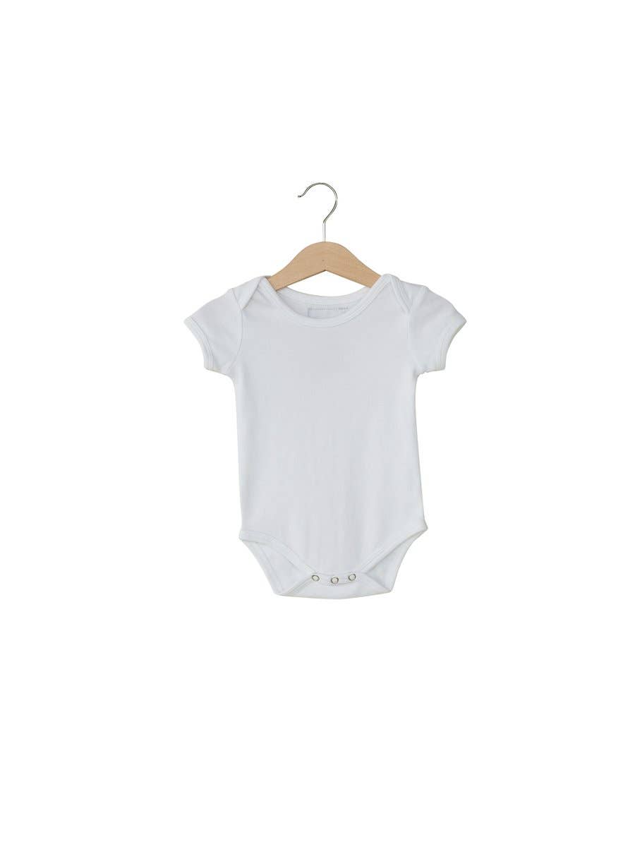 Modern Burlap - Wholesale Bodysuit (Non-Footed) - Baby - Organic Short Sleeve Bodysuit | Solids & Prints20