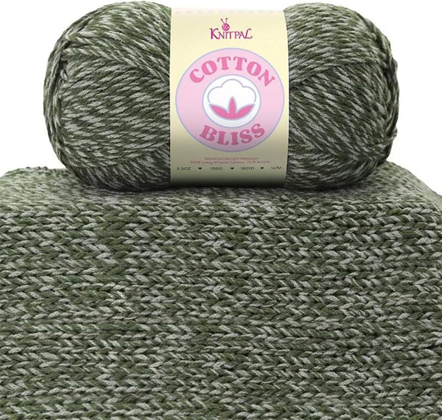 KnitPal - Wholesale Yarn - Cotton Bliss Milky Soft Yarn - #4 Worsted Weight11