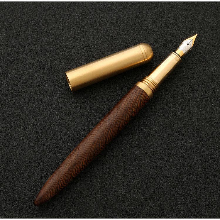 Wood Fountain Pens – wholesale Pennor – Handgjord trä- och mässingsfyllepenn | The Hemmingway14