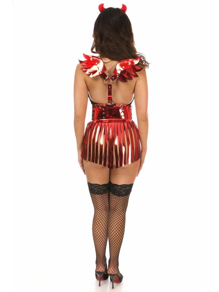 Daisy Corsets - Wholesale Costume - Women's - Lavish 4 PC Sexy Devil Costume