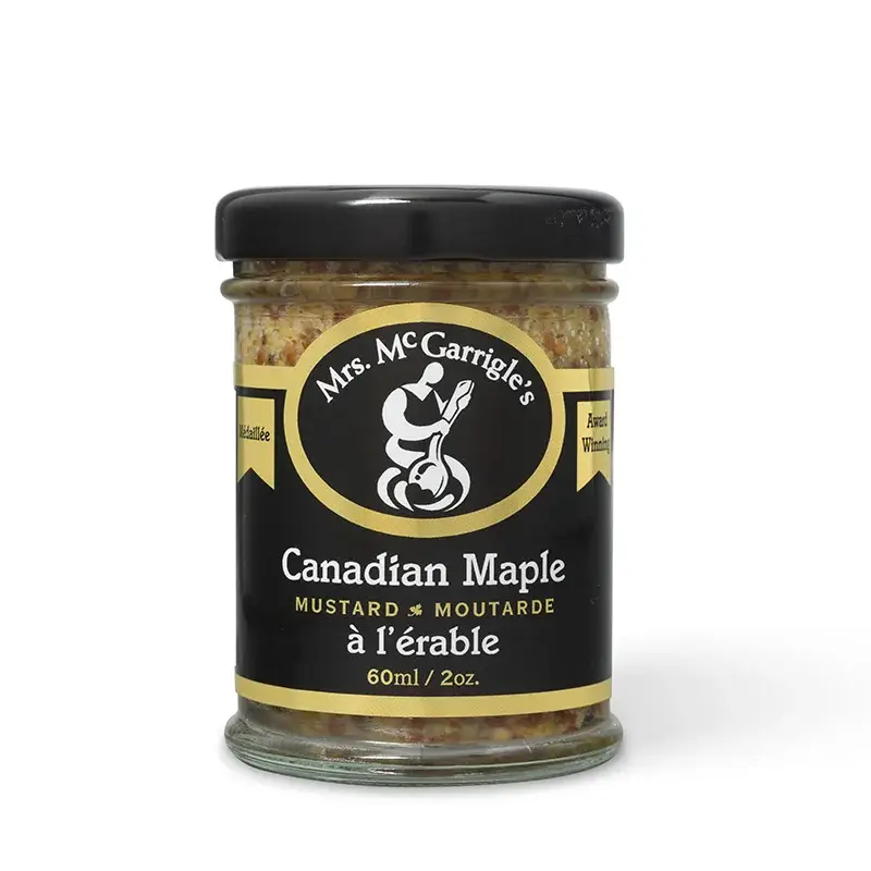Mrs. McGarrigle’s Fine Mustard - Wholesale Mosterd - Canadian Maple Mosterd1