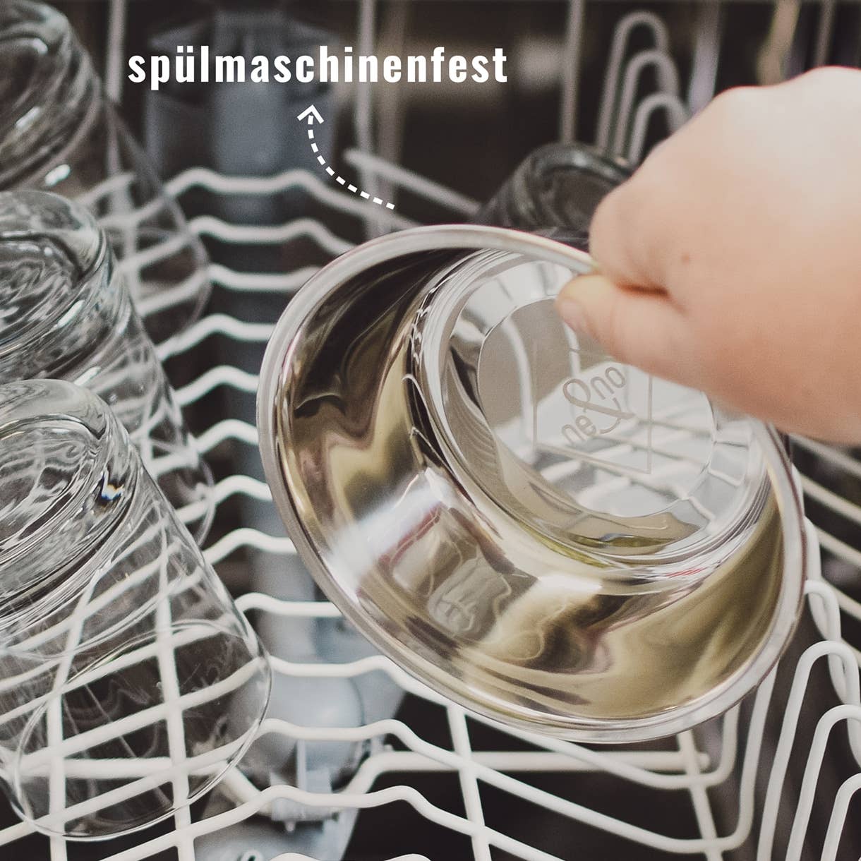 ne&no - Wholesale Pet Bowl - Cat/Dog - ne&no® Feeding Bowl 2-PIECE SET -Dogs & Cats- "Love"3