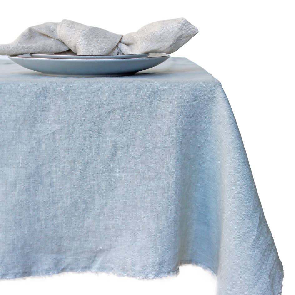 Giardino Segreto - Wholesale Tablecloth - TORN pure linen tablecloth1