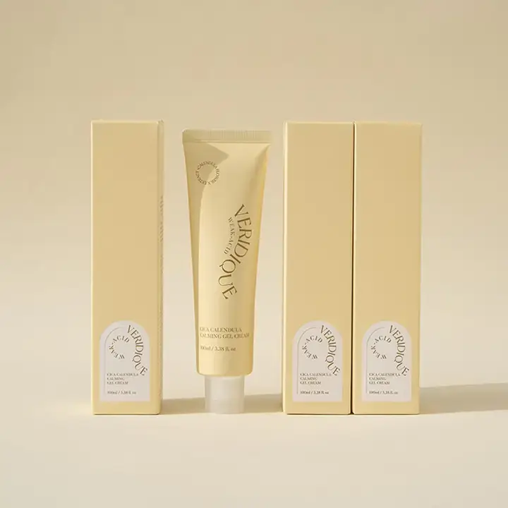 CELEMENT /IN YOUR GLOW - Wholesale Vochtinbrengende crème voor het gezicht - Vegan CICA CALENDULA KALMERENDE GELCRÈME K-beauty 100 ml3