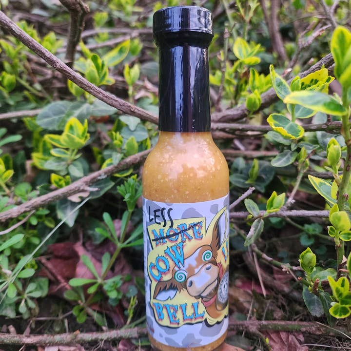 Haffs Hot Sauce - Wholesale Hot Sauce - Less Cowbell 5 oz2