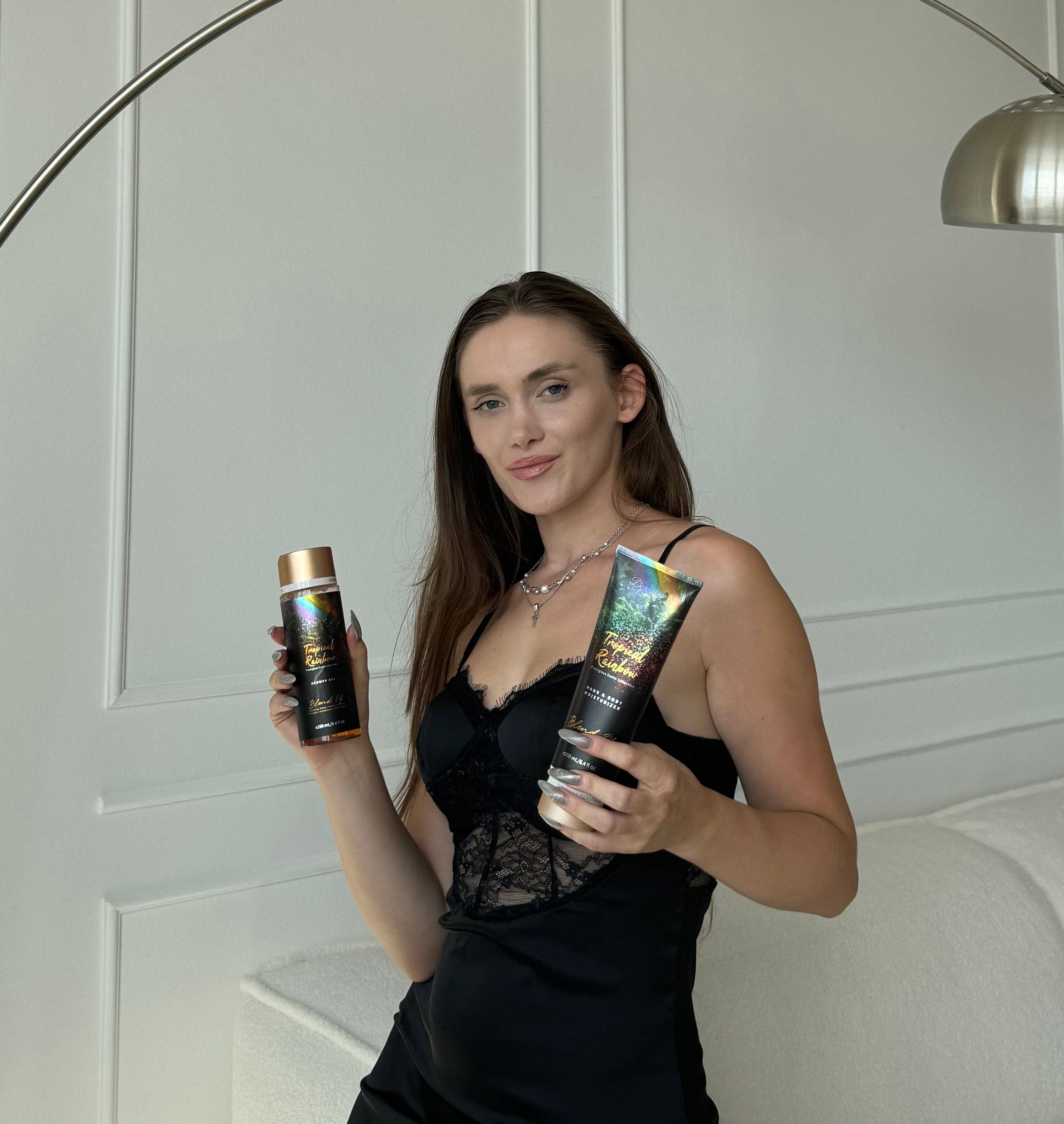 De Soap Boutique TM – Loção para mãos e corpo por atacado – Tropical Rainbow Hidratante para Mãos e Corpo5