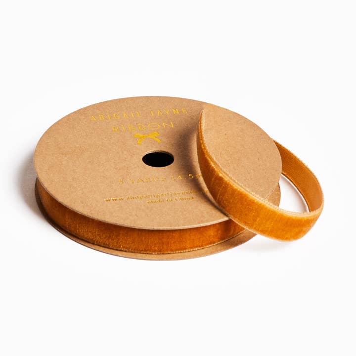 Fita Veludo - Âmbar por atacado de Abigail Jayne Design