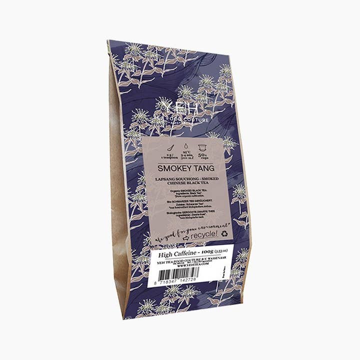 Yeh Tea Food Couture - Vendita all'ingrosso Tè sfusi - Smokey Tang - Pocket 100g - Lapsang Souchong affumicato