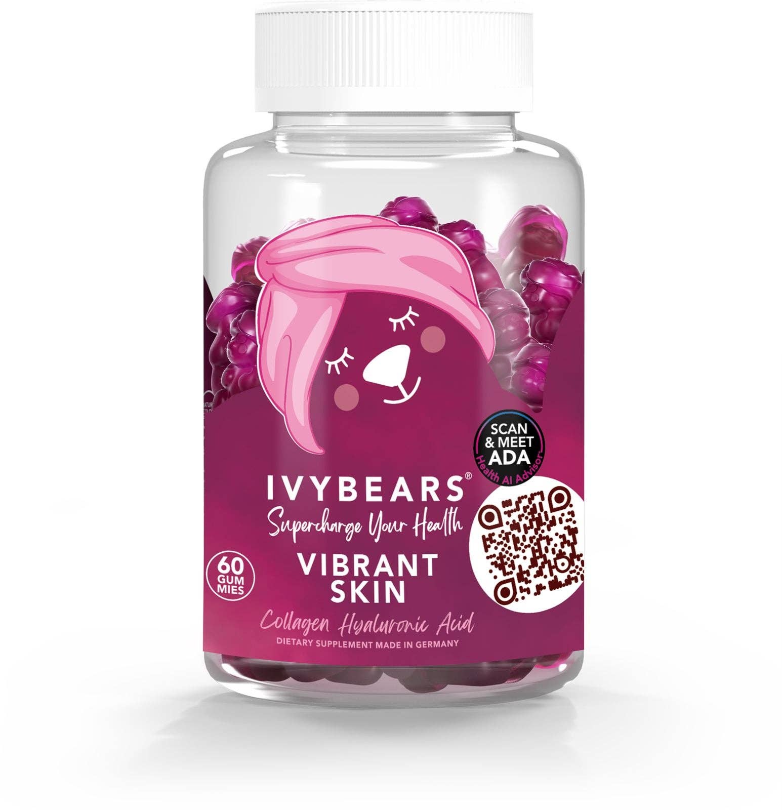 IvyBears – Suplemento/vitamina oral por atacado – IvyBears Vibrant Skin - Ursos de vitamina para pele radiante