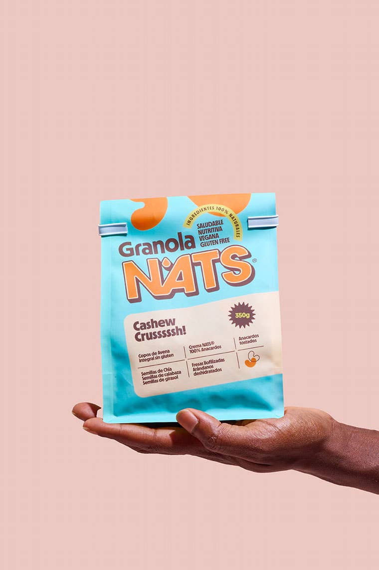 NATS - Wholesale Granola - Granola sin gluten de Anacardos , semillas y frutos rojos