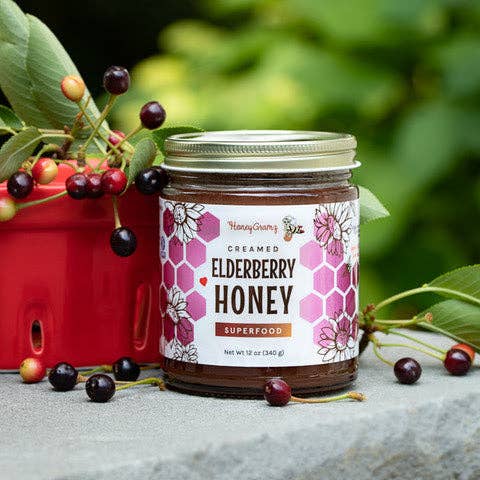 HoneyGramz - Wholesale Honey - Elderberry Honey4