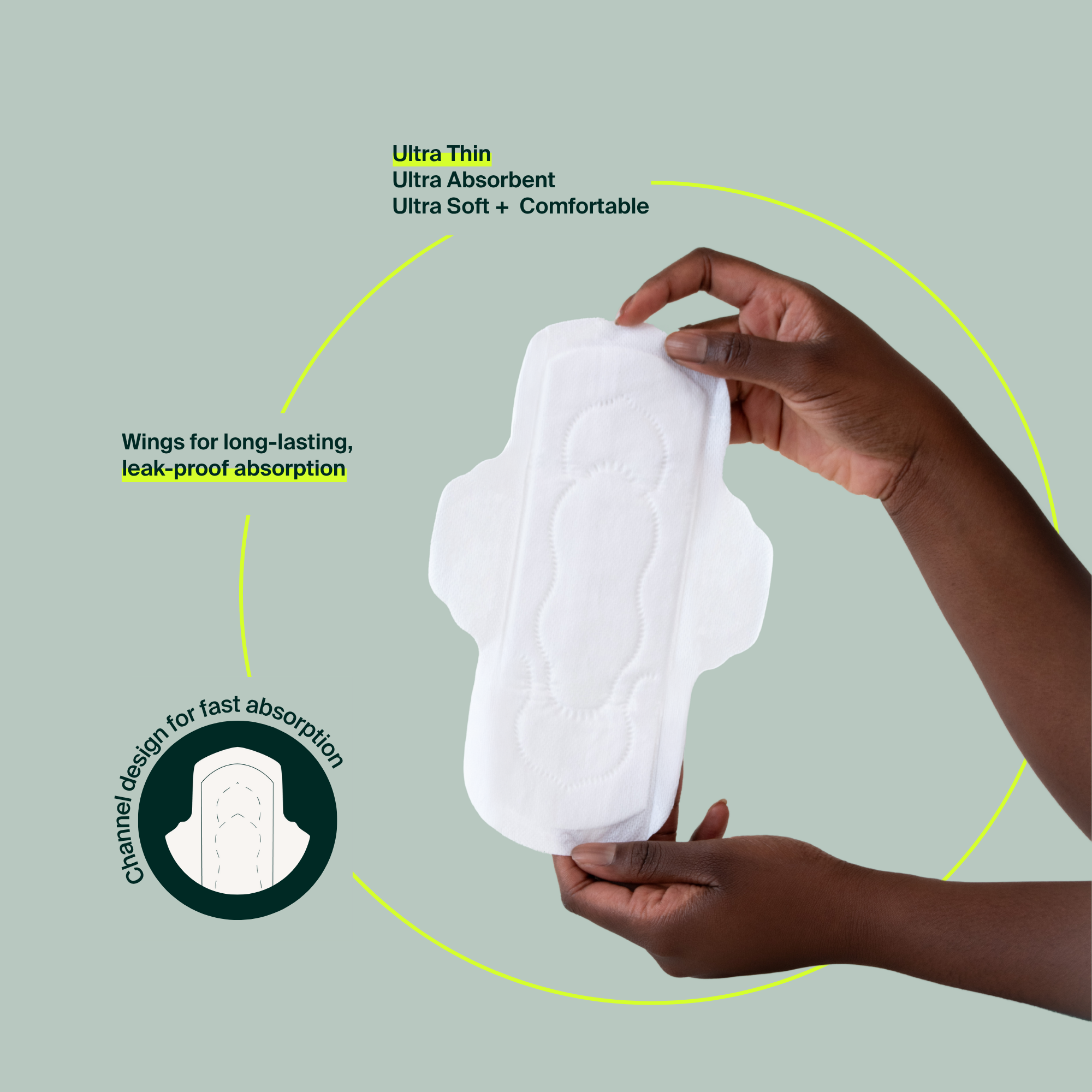 Iris + Arlo - Vente Protections menstruelles/serviettes hygiéniques - Serviettes de jour8