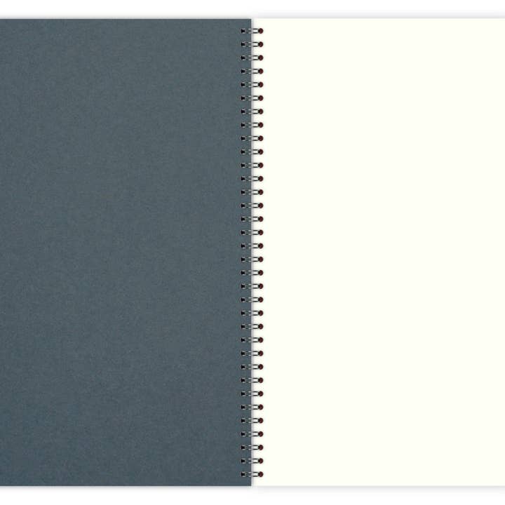 etmamu - Wholesale Notebook - Blue-grey notepad A4