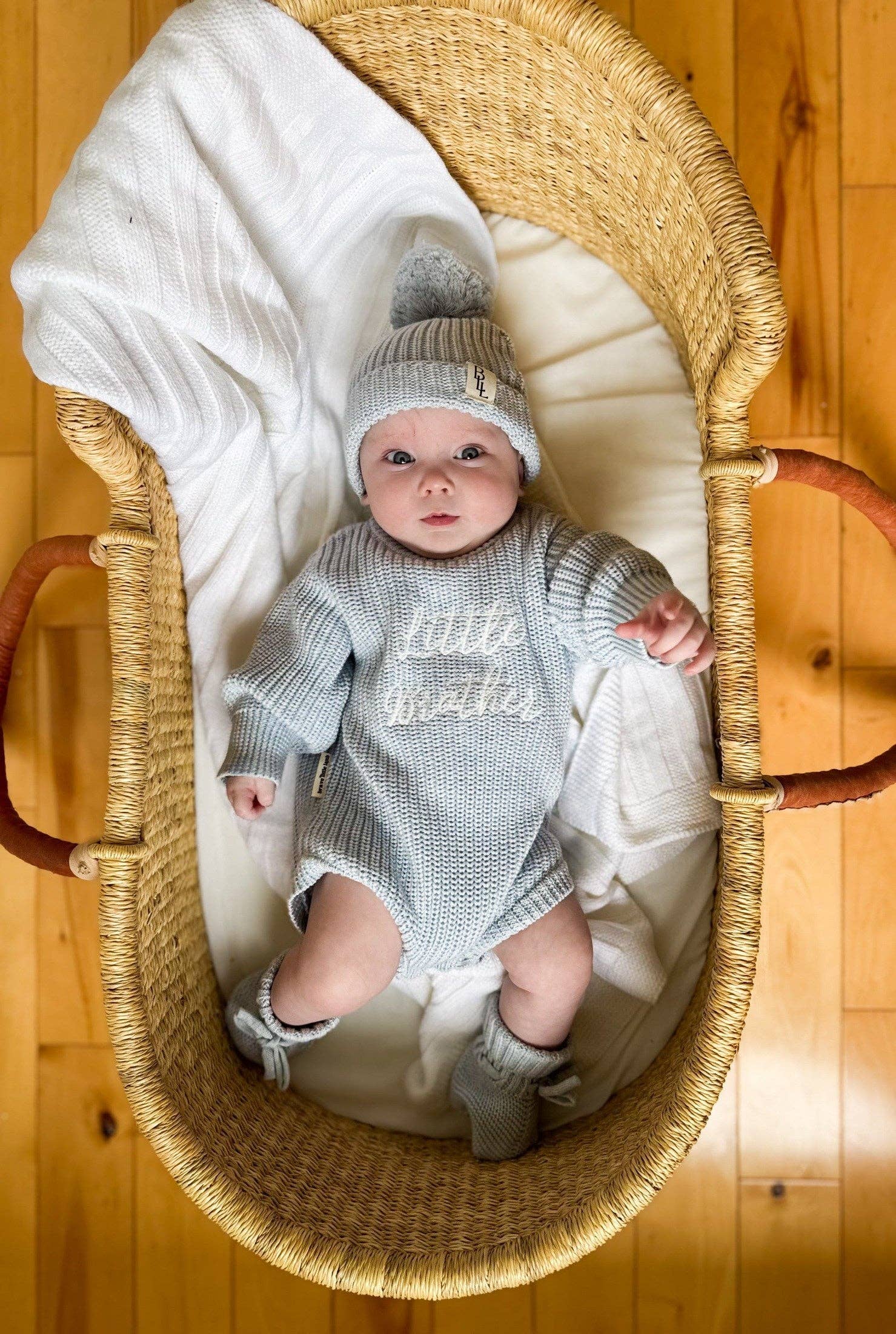 Brave Little Lamb the Label - Wholesale Newborn/Knit Hat - Baby - Knit Pom Beanie7