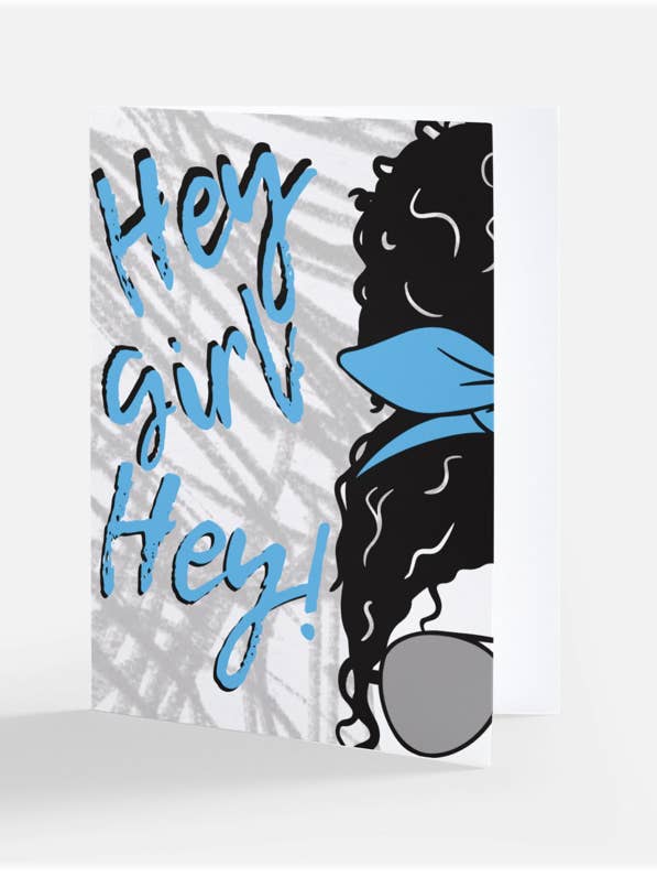 Hey Girl! Hey! (Blue) for wholesale by The Classy Lady Edition