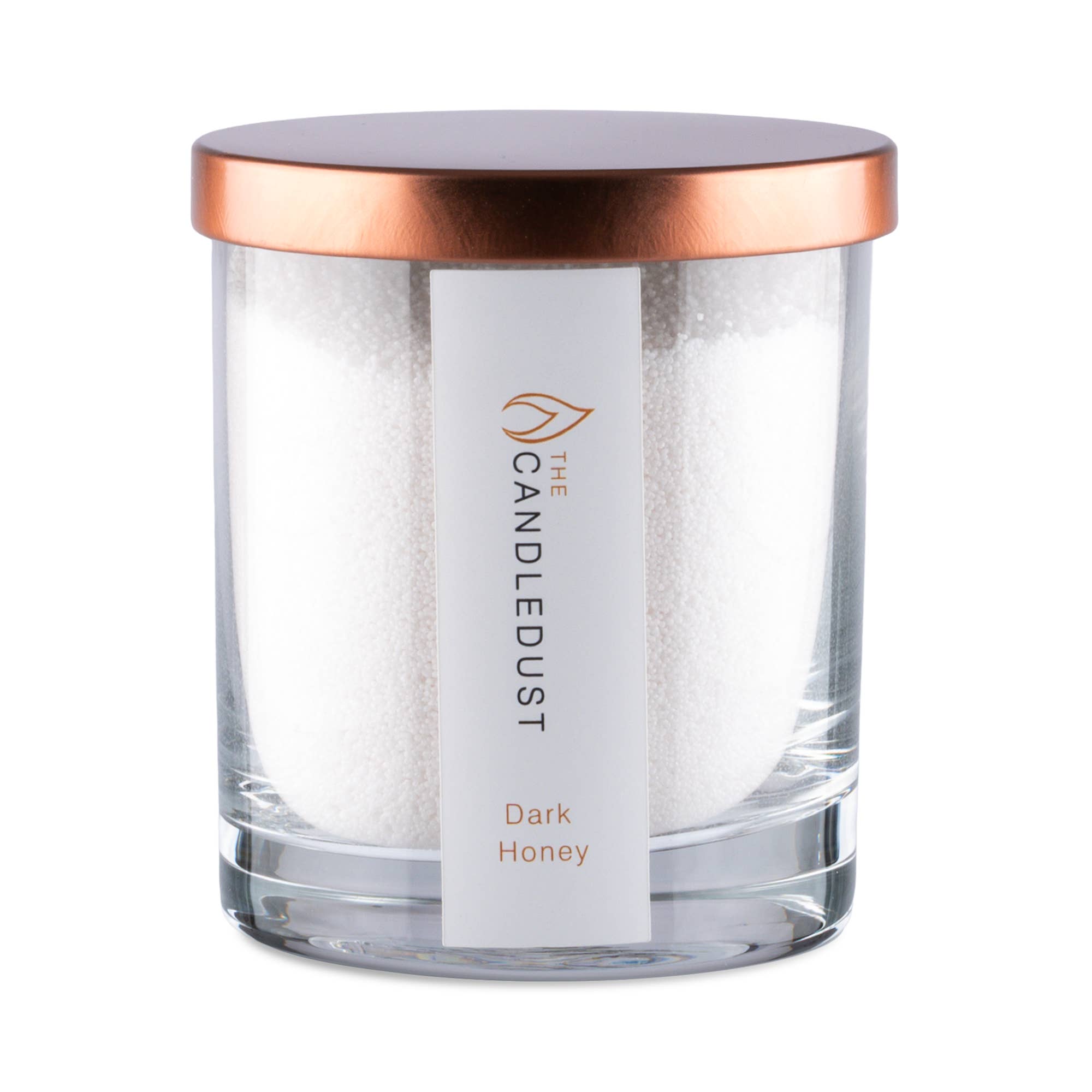 The Candledust - Wholesale Jar/Filled Candle - Dark Honey Scented Candle Sand 160g