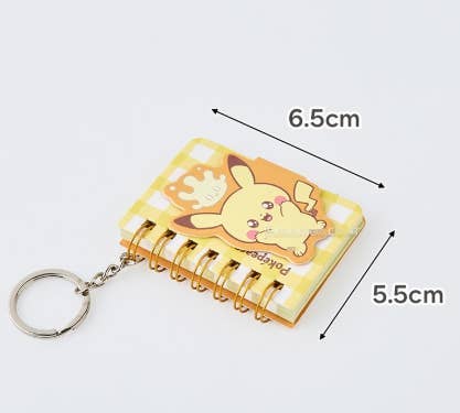 K-Wonderland – Engroshandel Notesbog – Pokémon Poképeace Mini Nøglering Notesbog14