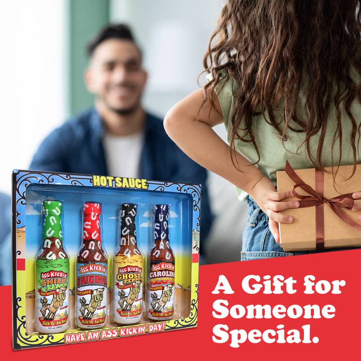 Southwest Specialty Food - Wholesale Hot Sauce - Ass Kickin’ Hot Sauce 4 Pack Gift Set
