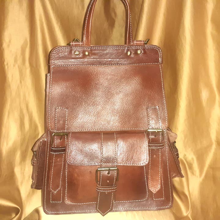 Sac à dos Fez Vacuno pour la vente par Hecho a mano